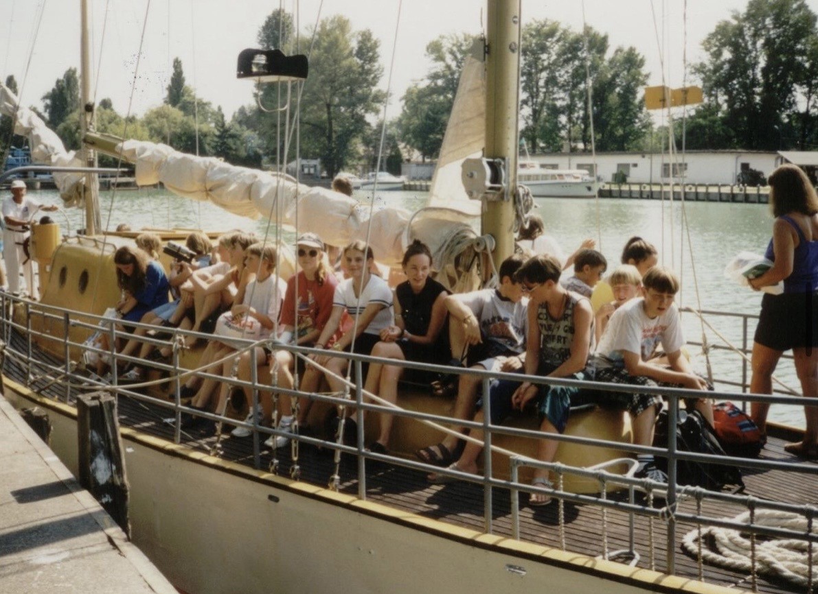 Probenlager am ungarischen Balaton – Ausflug mit dem Segelboot